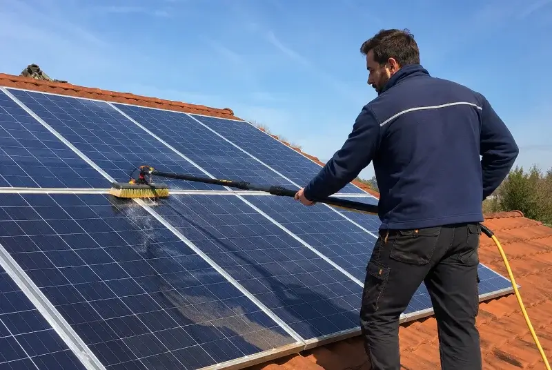Nettoyage et entretien de panneaux solaires à Carcarès-Sainte-Croix